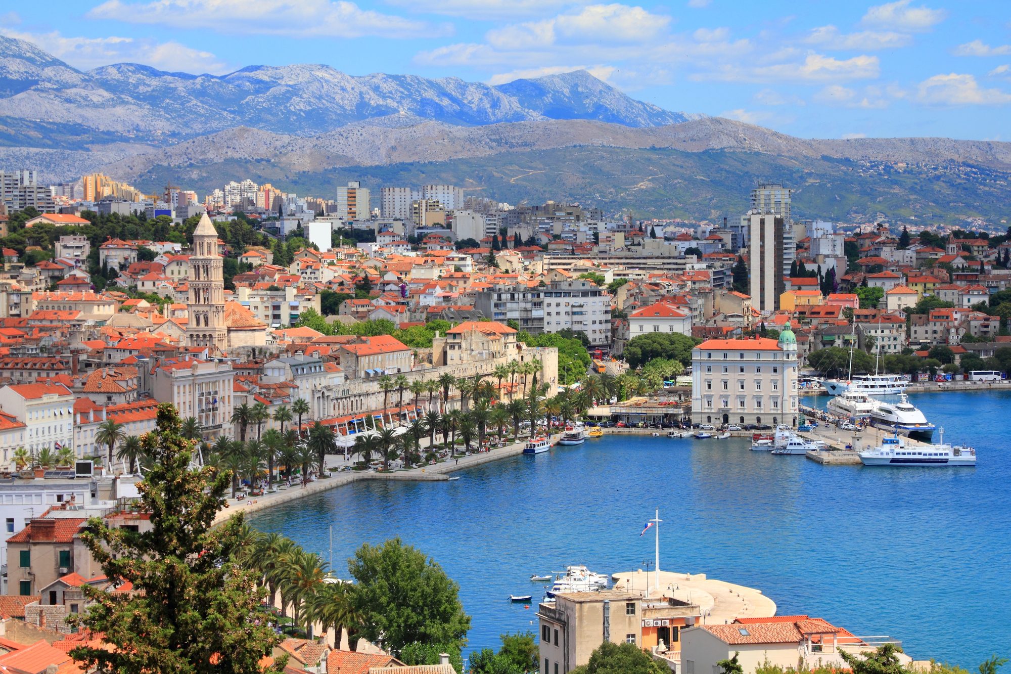 Diocletian's Palace tour in Split, Croatia